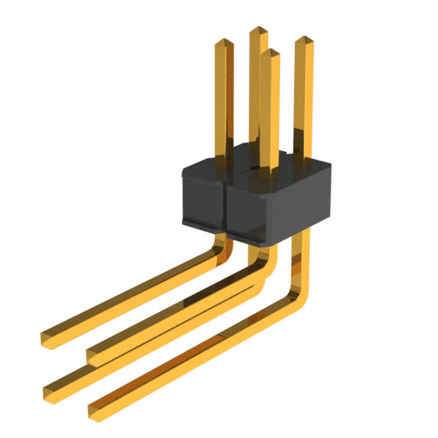 CONN HEADER R/A 6POS 2.54MM