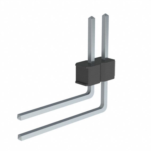 CONN HEADER R/A 2POS