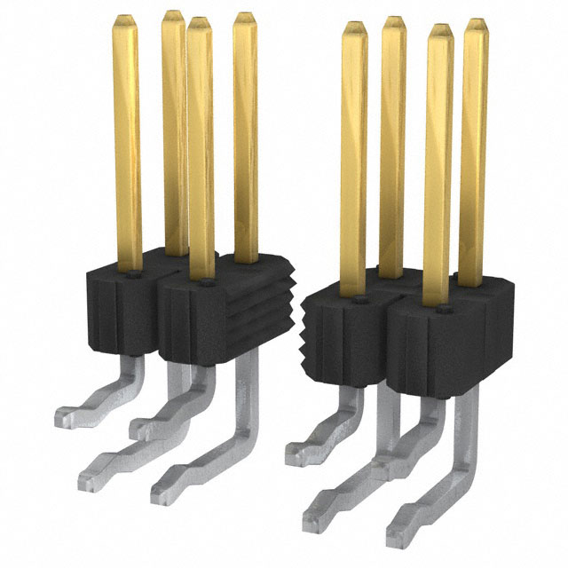 CONN HEADER R/A 72POS 2.54MM