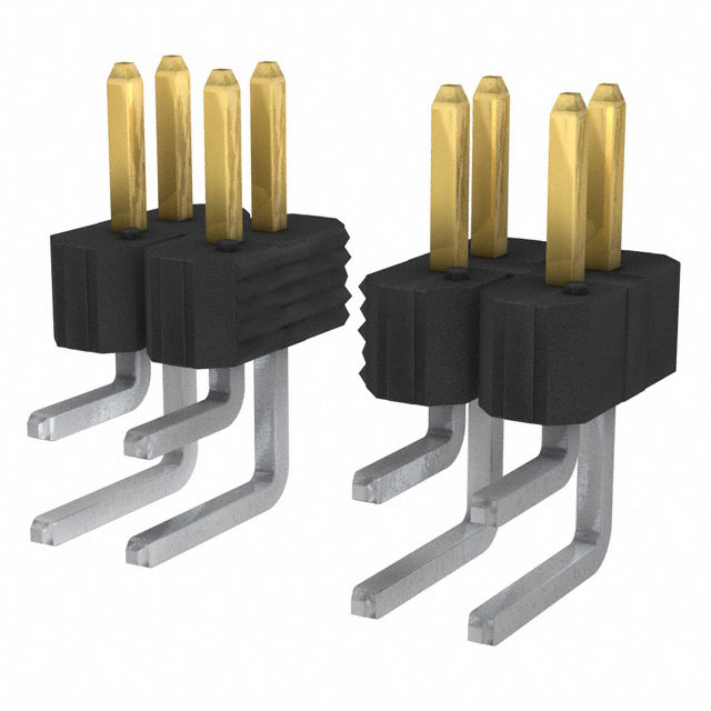 CONN HEADER R/A 66POS 2.54MM