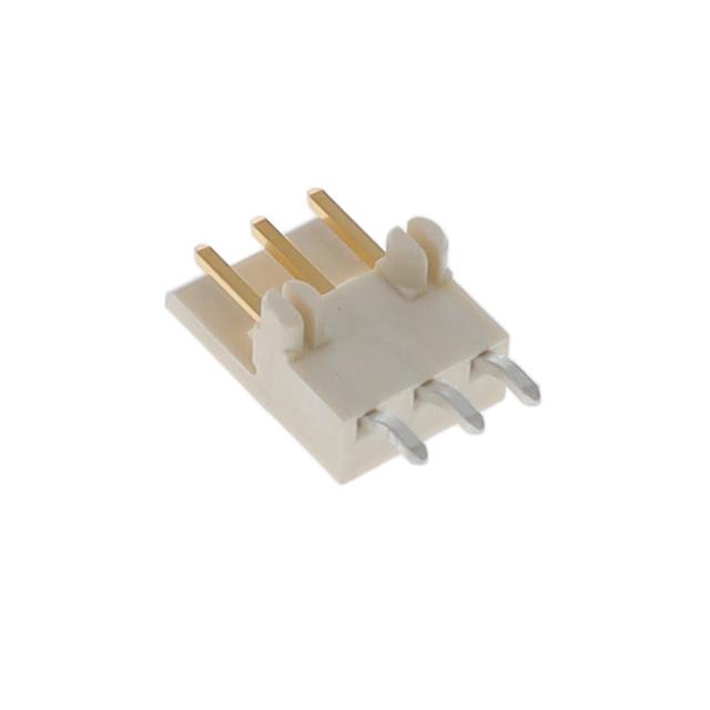 CONN HEADER SMD R/A 3POS 2MM