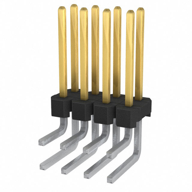 CONN HEADER R/A 8POS 2MM