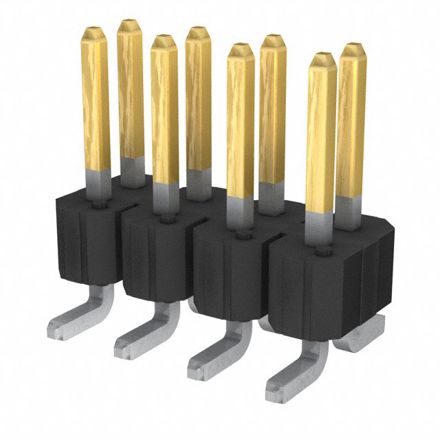 CONN HEADER SMD 8POS 2.54MM