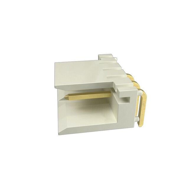 CONN HEADER R/A 3POS 2.54MM