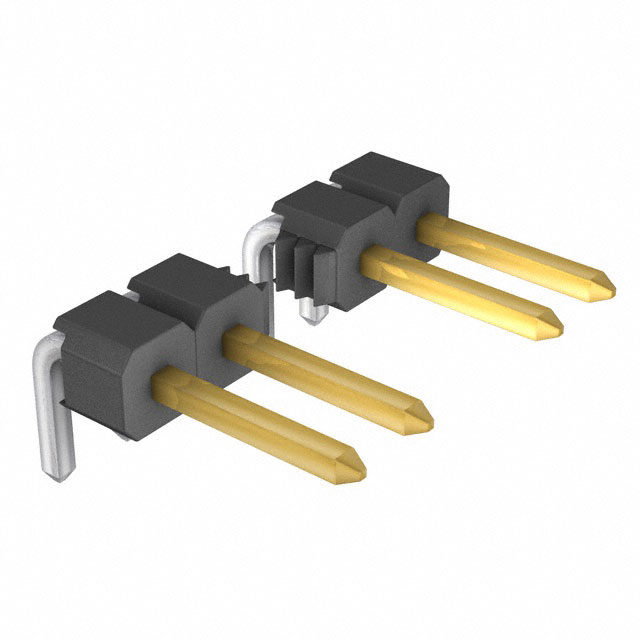 CONN HEADER R/A 22POS 2.54MM