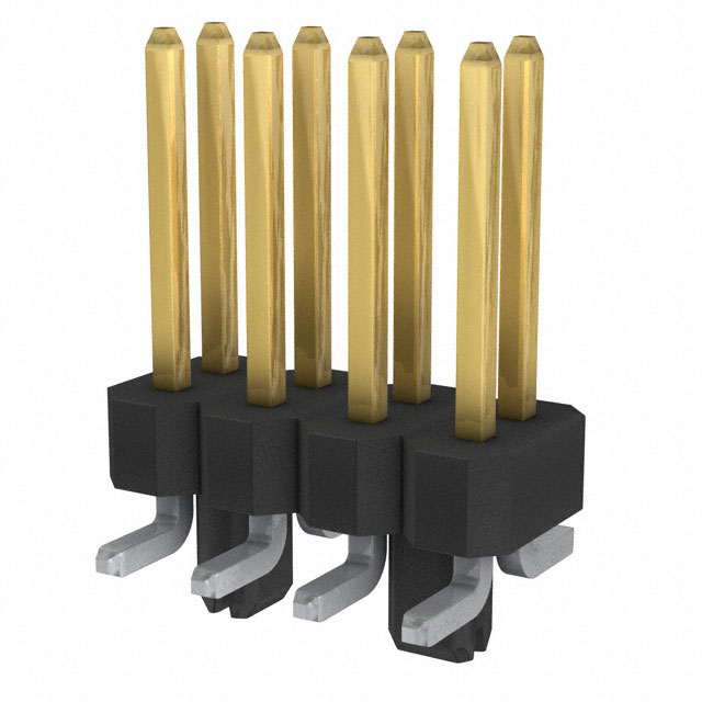CONN HEADER SMD 8POS 2.54MM