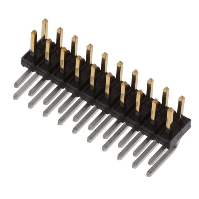 CONN HEADER R/A 20POS 2MM
