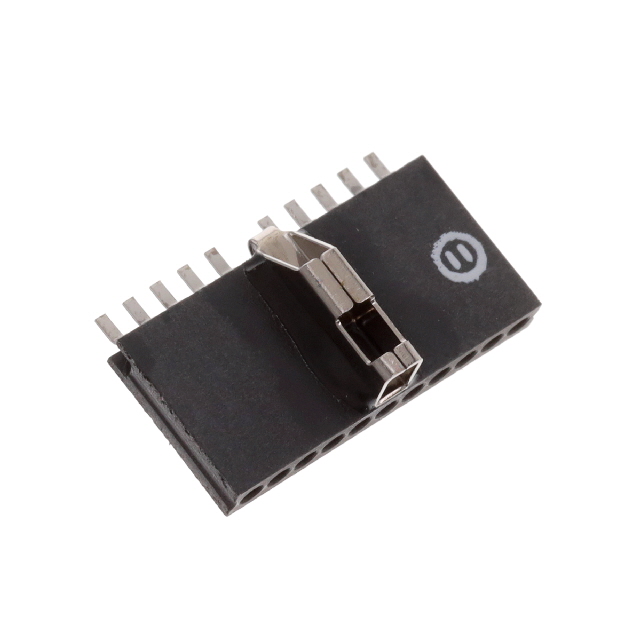 CONNECTOR 10POS PIN MALE W/LATCH