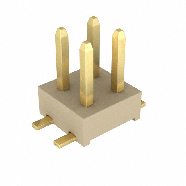 CONN HEADER SMD 4POS 2MM