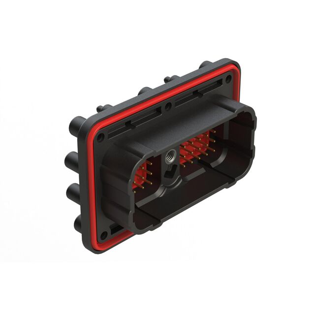50 POSITION PCB RECEPTACLE, PIN,