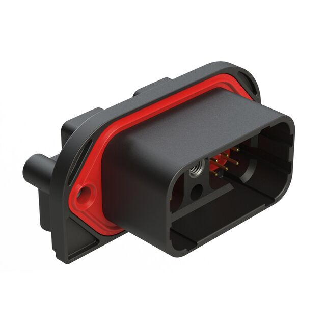 24 POSITION PCB RECEPTACLE, PIN,