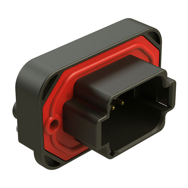 CONN HEADER R/A 8POS