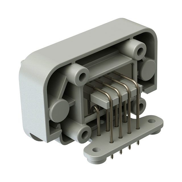CONN HEADER R/A 8POS