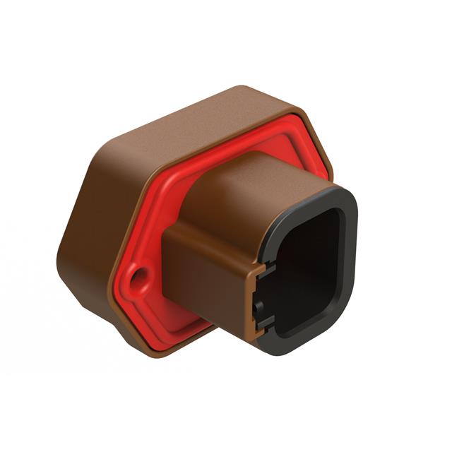 4 POSITION PCB RECEPTACLE WITH F