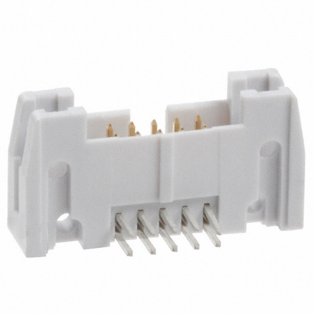 CONN HEADER R/A 10POS 2.54MM