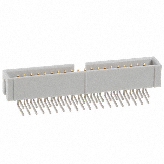 CONN HEADER R/A 40POS 2.54MM