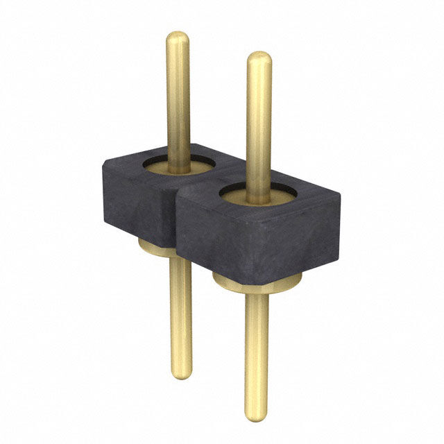 CONN HEADER VERT 2POS 2.54MM