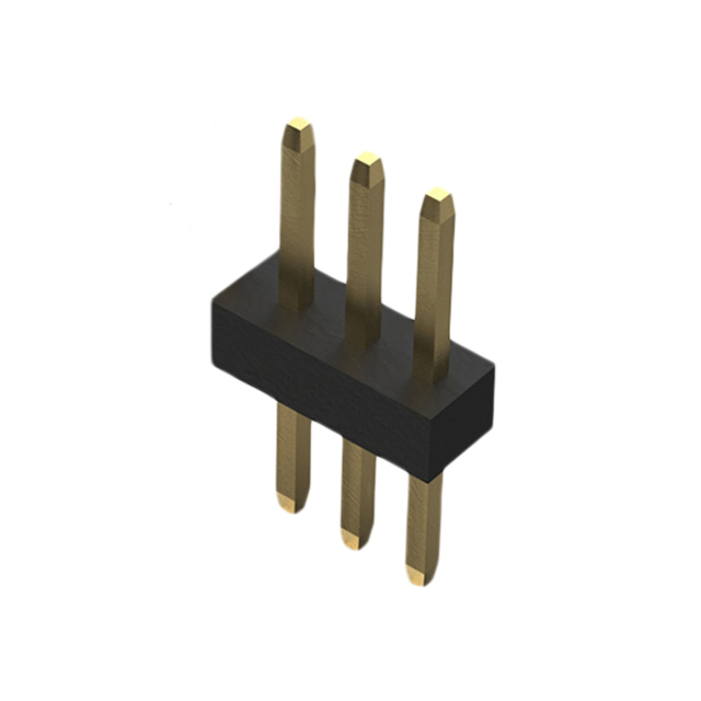 3POS 1.0MM PITCH PIN HEADER, SIL