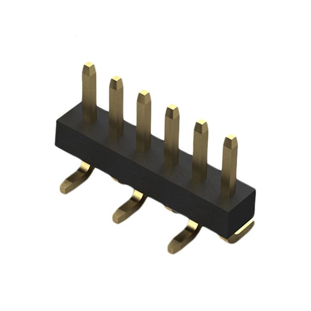 6POS 1.0MM PITCH PIN HEADER, TYP
