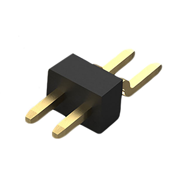 2POS 1.0MM PITCH HEADER, SIL, SM