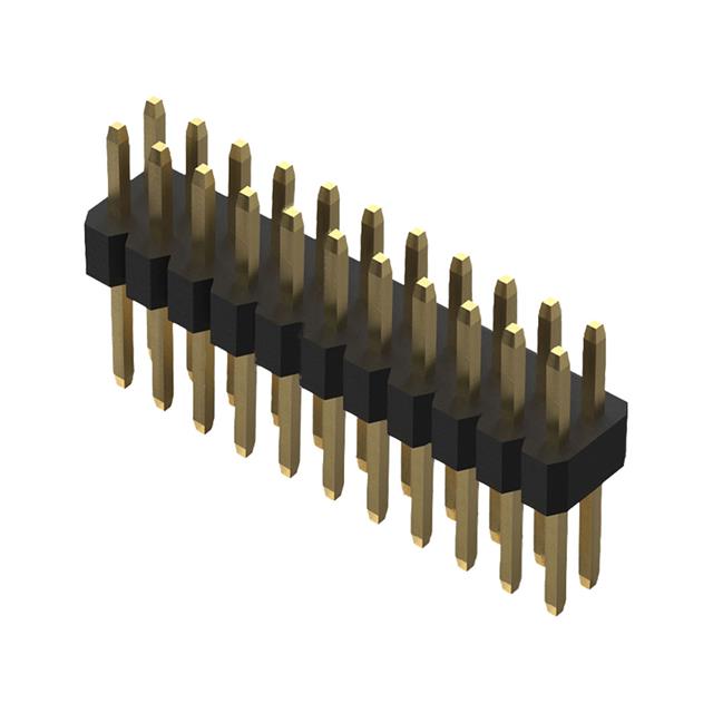 22W, 1.0MM PITCH PIN HDR, DIL, T