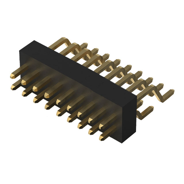 18W,1.0MM PITCH PIN HDR,DIL, SMT