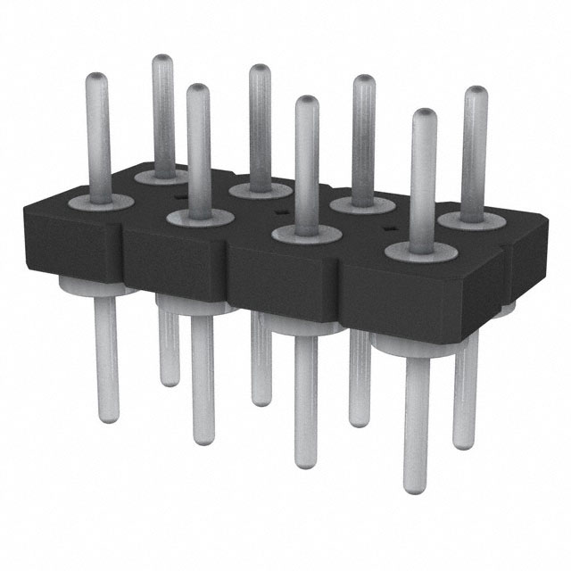 CONN HEADER VERT 8POS 2.54MM