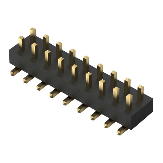 18POS, 2MM PITCH PIN HDR, DIL, S
