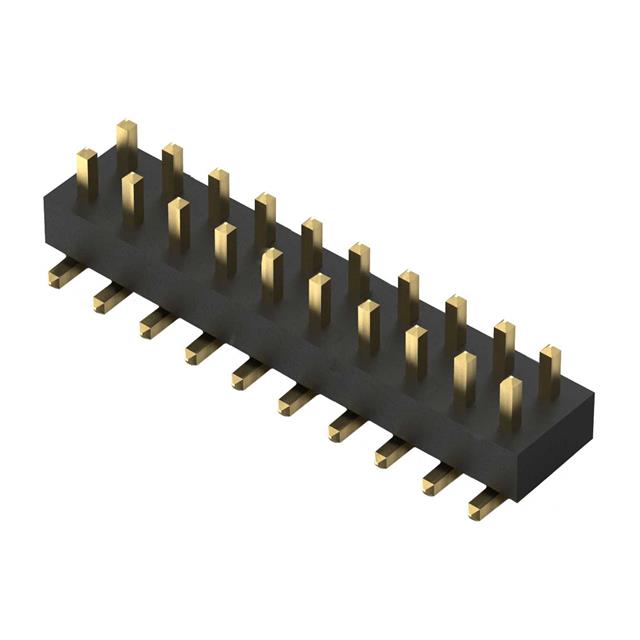 20POS, 2MM PITCH PIN HDR, DIL, S