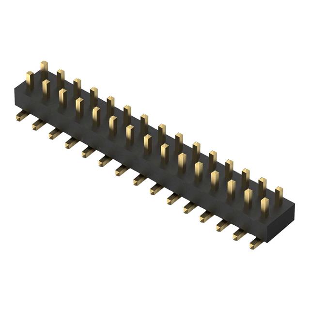 30W, 2MM PITCH PIN HDR, DIL, SMT