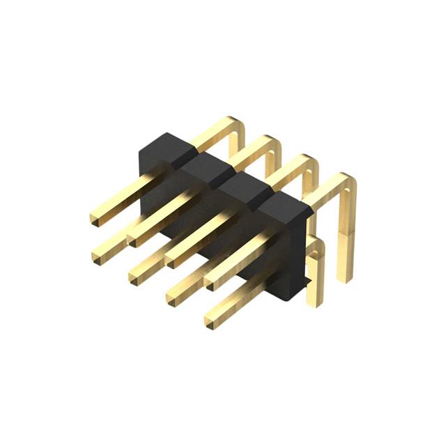 8POS, 2MM PITCH PIN HDR, DIL, TH