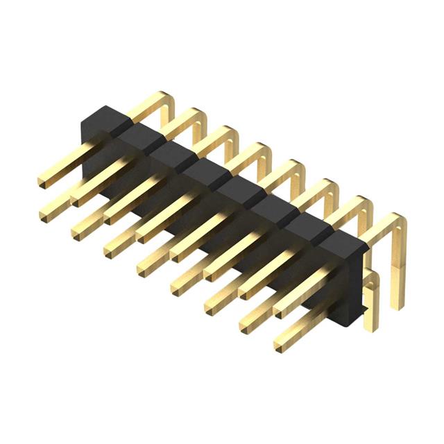 16POS, 2MM PITCH PIN HDR, DIL, T
