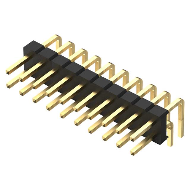 20POS, 2MM PITCH PIN HDR, DIL, T