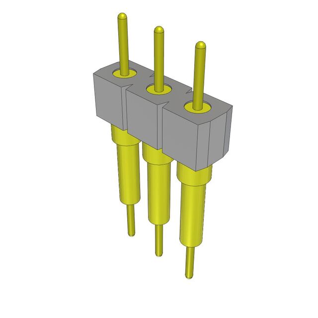 .100" HIGH-TEMP SINGLE ROW, SCRE