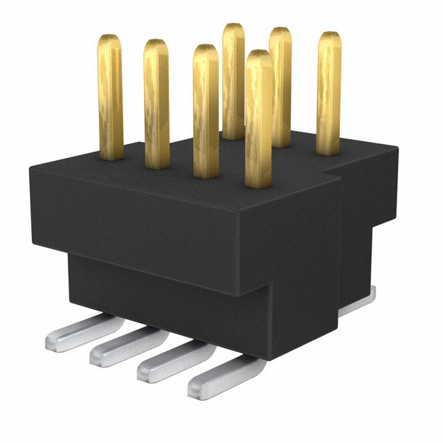 CONN HEADER SMD 7POS 1MM
