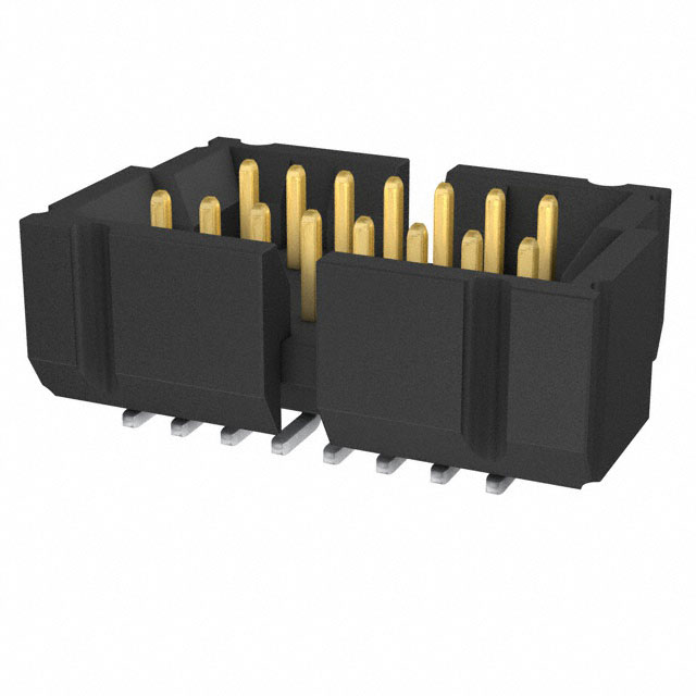 CONN HEADER SMD 15POS 1MM