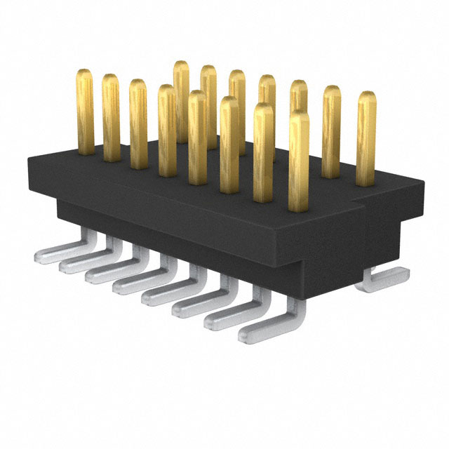 CONN HEADER SMD 15POS 1MM