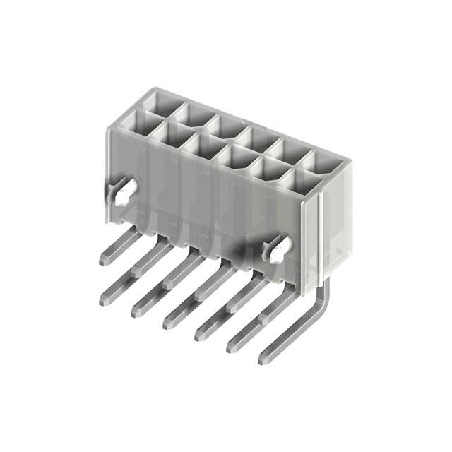 4.20MM 14 POS DUAL ROWS RIGHT AN