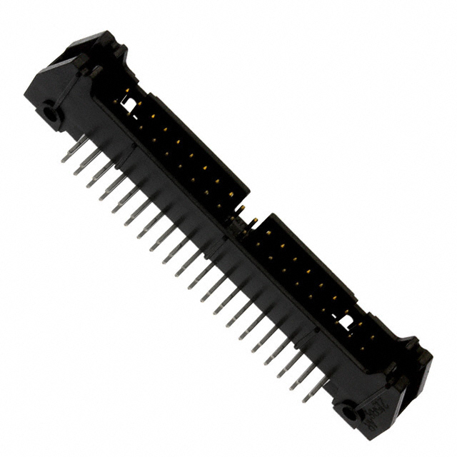 CONN HEADER R/A 40POS 2.54MM