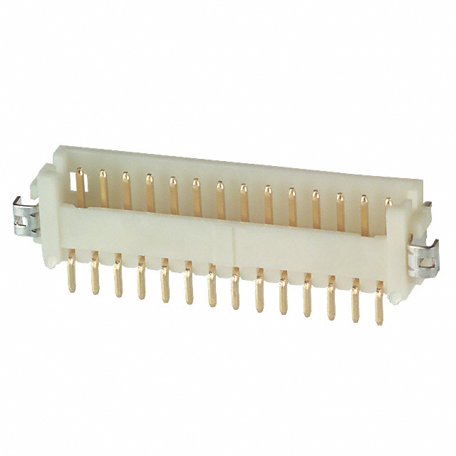 CONN HEADER SMD R/A 14POS 1.25MM