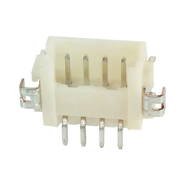 CONN HEADER SMD R/A 4POS 1.25MM