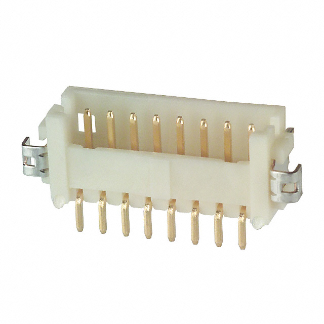 CONN HEADER SMD R/A 8POS 1.25MM