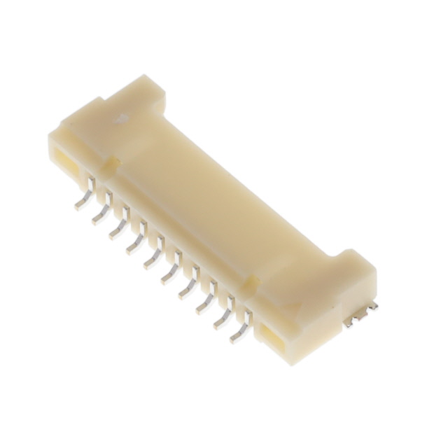 CONN HEADER SMD R/A 10POS 1.25MM