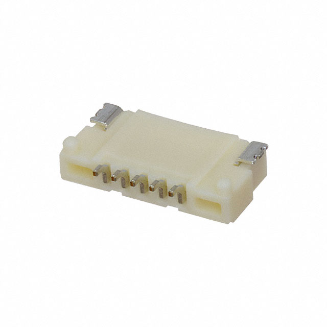 CONN HEADER SMD R/A 5POS 1.25MM
