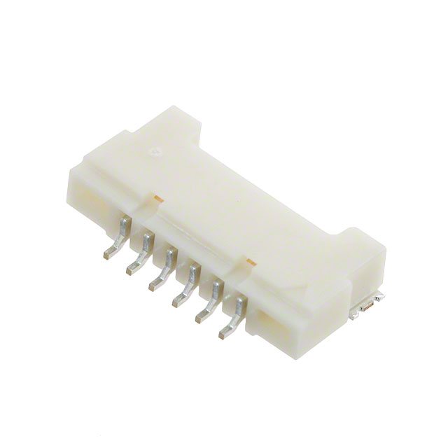 CONN HEADER SMD R/A 6POS 1.25MM