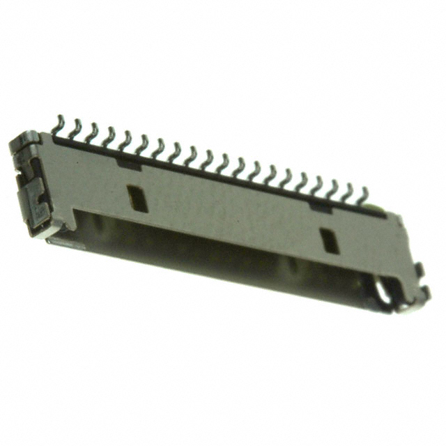 CONN HEADER SMD R/A 20POS 1MM