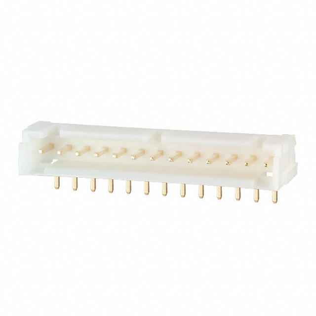 CONN HEADER R/A 13POS 2.5MM