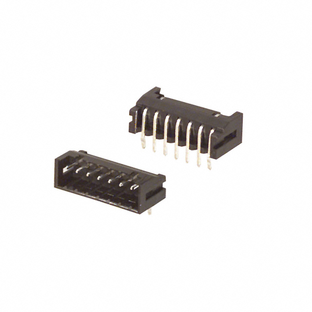 CONN HEADER R/A 7POS 2MM