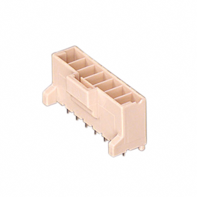 CONN HEADER R/A 7POS 3.96MM