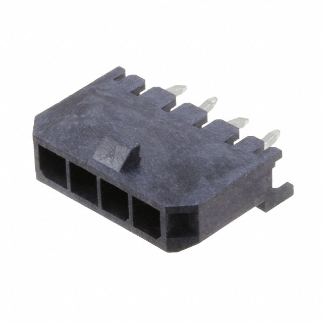 CONN HEADER VERT 4POS 3MM